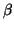 $\beta=1$
