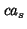 ${\it ca}_s$