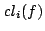 $\displaystyle {\it cl}_i(f)$
