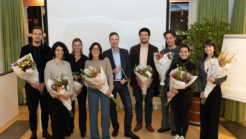 Laura was inaugurated as newest member of the Amsterdam Young Academy!
